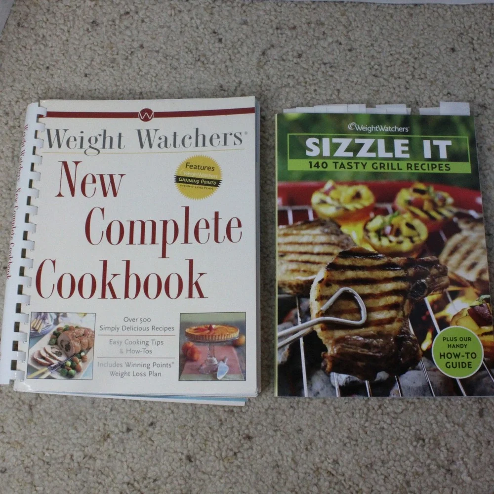 Weight Watchers Cookbook Lot Low Carb Healthy Recipes 7 Books Multicolor